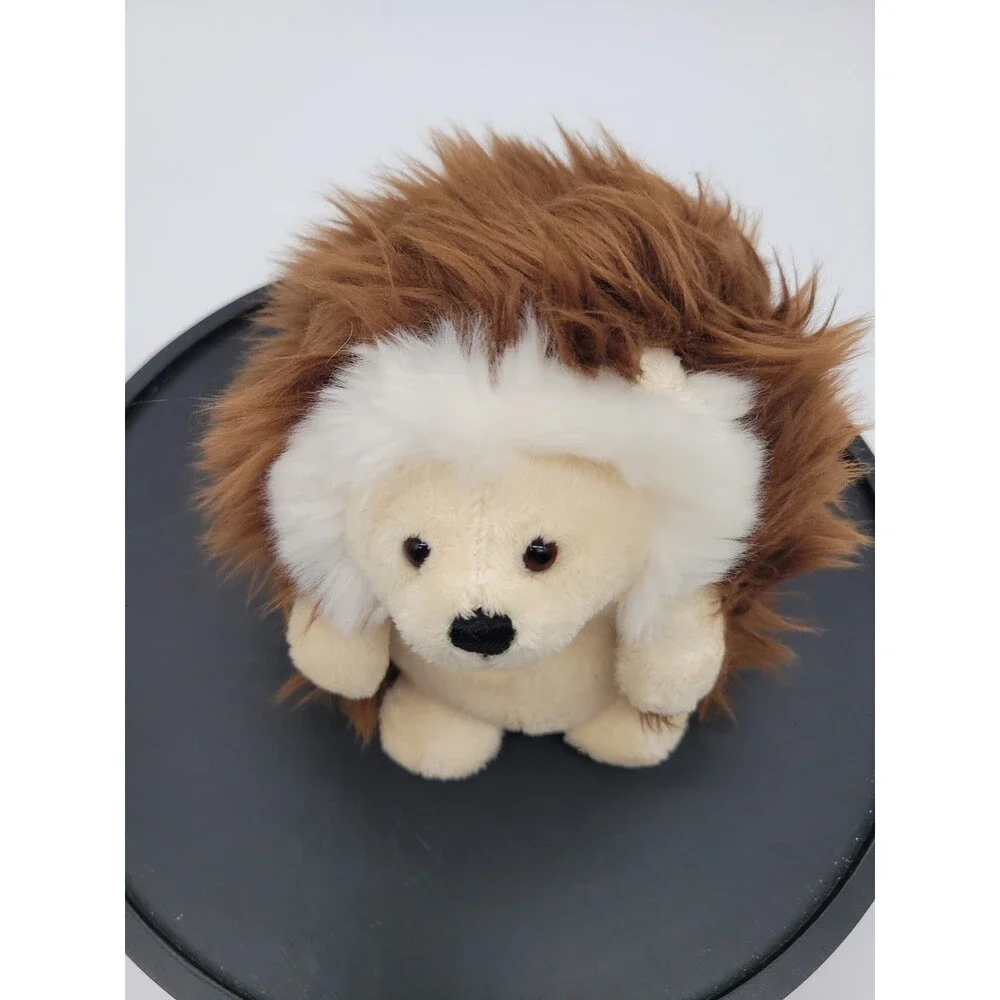 Vintage Gund Ganley Hedgehog Tan Plush 319940 6
